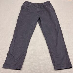 Alex Mill Pants Mens 32x28 Navy Blue Canvas Workwear Chino Classic Casual
